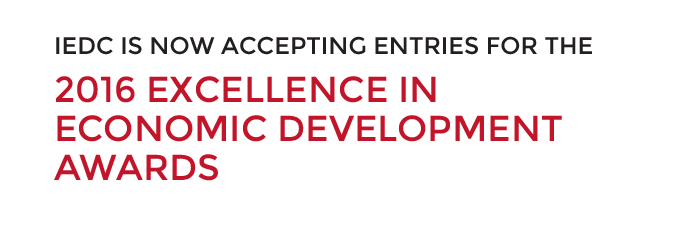 Link:  2016 Excellence in Economic Development Awards